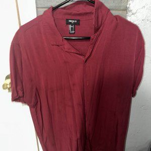 Forever 21 Button Down Shirt Large